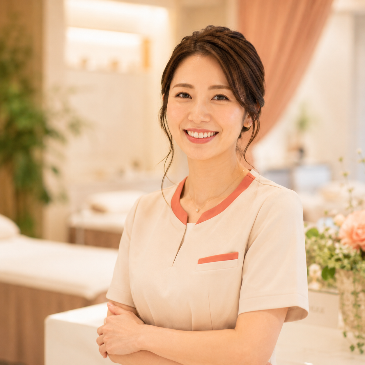 自分のサロンで生き生きと働くオーナー